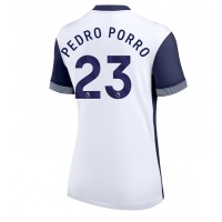 Koszulka piłkarska Tottenham Hotspur Pedro Porro #23 Strój Domowy dla kobiety 2024-25 tanio Krótki Rękaw